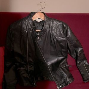 Helmut lang  leather jacket
